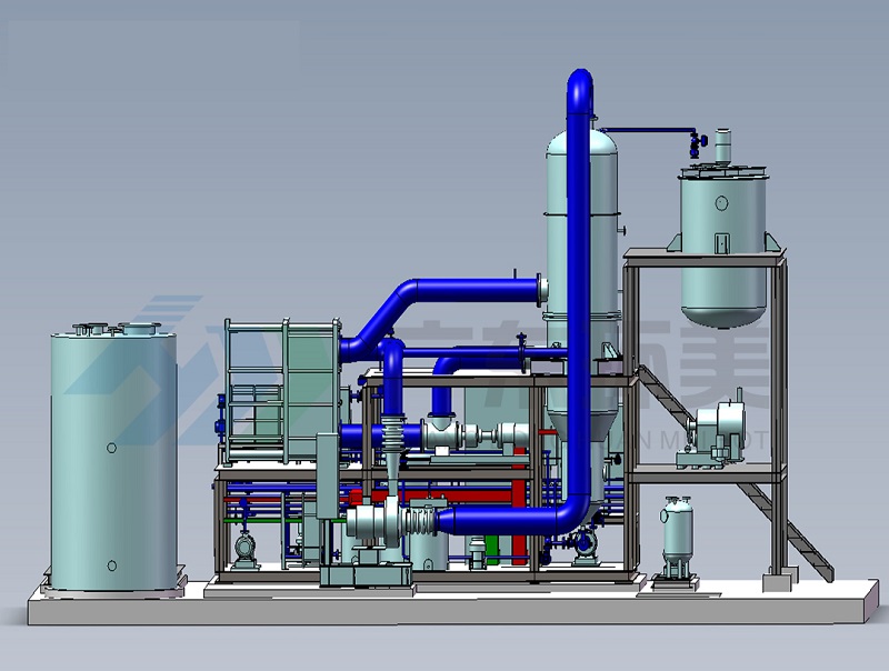 撬裝式磁懸浮MVR蒸發(fā)器
