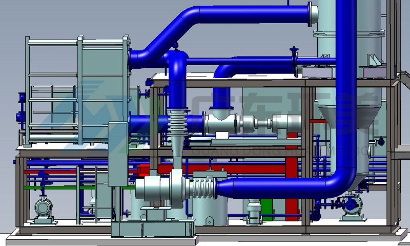  板式磁懸浮MVR蒸發(fā)器